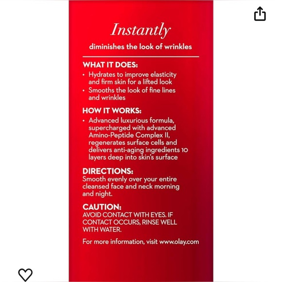 Olay Regenerist Micro-Sculpting Cream, Face Moisturizer, 0.5oz/15mL Brand New! - Picture 2 of 5